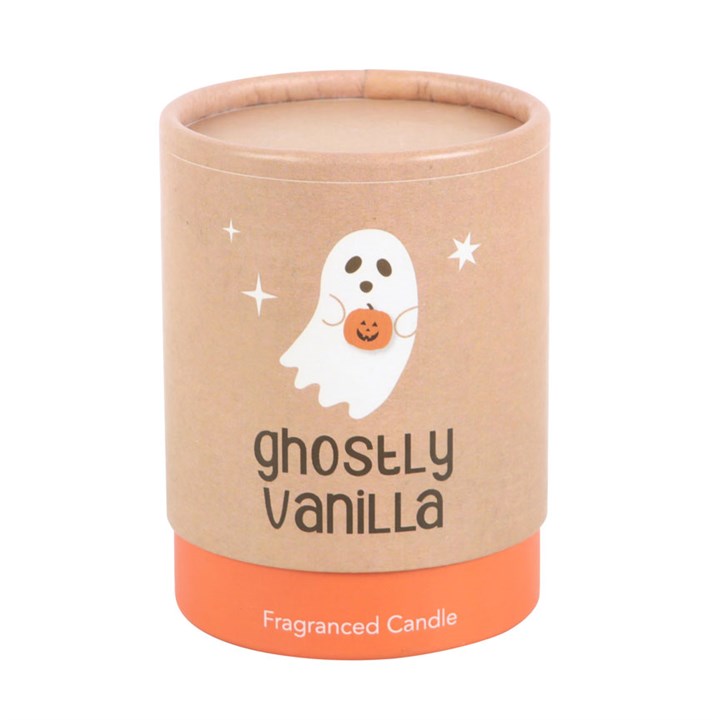 Ghostly Vanilla Candle – Sweet Halloween Witchcraft Candle