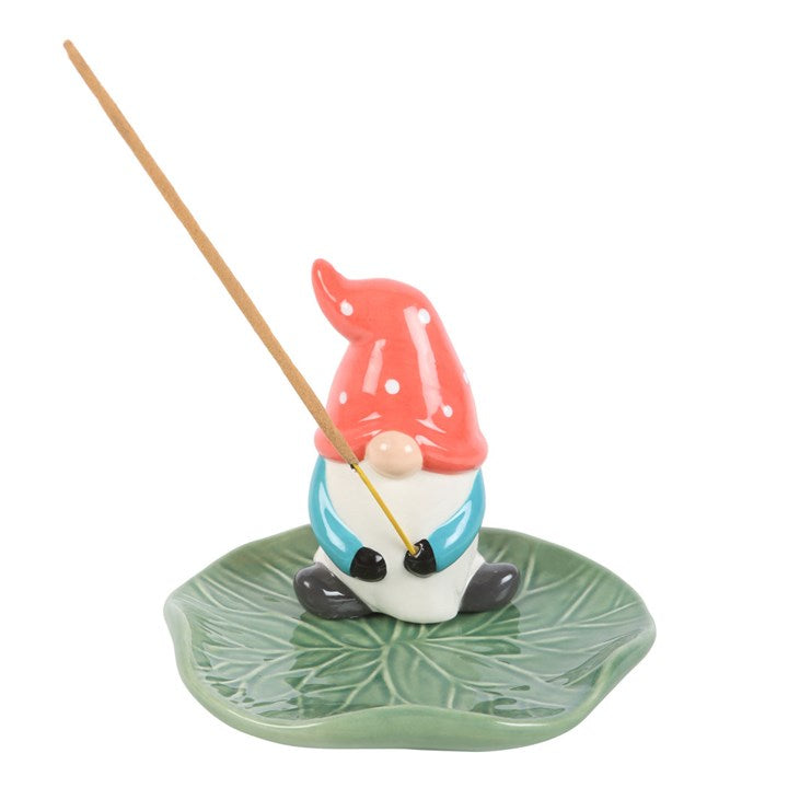 Gonk Lily Pad Incense Stick Holder – Whimsical Ceramic Decor
