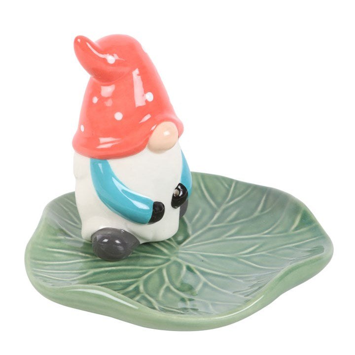 Gonk Lily Pad Incense Stick Holder – Whimsical Ceramic Decor