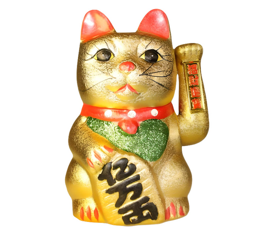 Embrace the ancient energies of Feng Shui and open your path to prosperity with our Chinese Lucky Waving Cat – a beloved talisman known for attracting good fortune, wealth, and opportunity. Traditionally placed in homes, shops, or sacred workspaces, this charming figure radiates an open invitation to abundance.

With its rhythmic left-hand wave, this cat sends a magnetic signal to the universe – summoning not just money and property, but also new clients, friends, and supportive connections. It is especiall