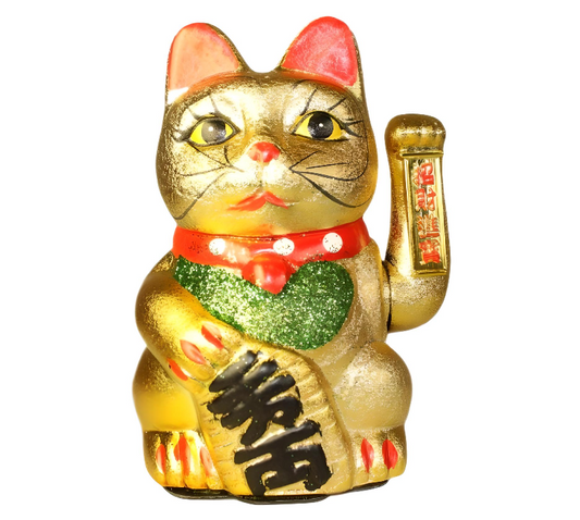 Embrace the ancient energies of Feng Shui and open your path to prosperity with our Chinese Lucky Waving Cat – a beloved talisman known for attracting good fortune, wealth, and opportunity. Traditionally placed in homes, shops, or sacred workspaces, this charming figure radiates an open invitation to abundance.

With its rhythmic left-hand wave, this cat sends a magnetic signal to the universe – summoning not just money and property, but also new clients, friends, and supportive connections. It is especiall