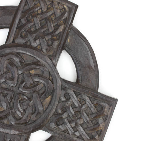 Large Wooden Celtic Cross