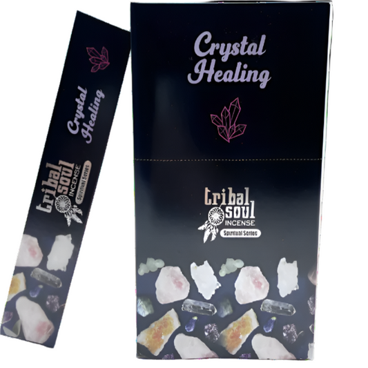 Immerse yourself in sacred rituals with our Tribal Soul Spiritual Incense Sticks and Ceramic Holder—a beautifully boxed set designed for energy cleansing, meditation, and crystal healing. Handcrafted using traditional methods, each incense stick is rich with earthy, aromatic herbs and resins that enhance spiritual awareness and raise vibrational energy.

Paired with a rustic ceramic holder, this set makes the perfect spiritual gift or altar essential. Ideal for those who practice witchcraft, Reiki, or enjoy