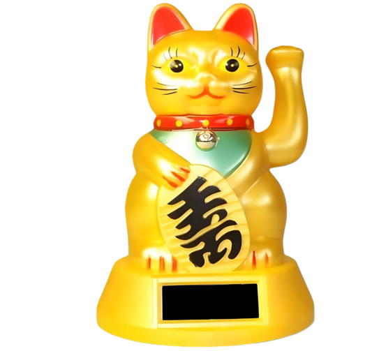 Embrace the ancient energies of Feng Shui and open your path to prosperity with our Chinese Lucky Waving Cat – a beloved talisman known for attracting good fortune, wealth, and opportunity. Traditionally placed in homes, shops, or sacred workspaces, this charming figure radiates an open invitation to abundance.

With its rhythmic left-hand wave, this cat sends a magnetic signal to the universe – summoning not just money and property, but also new clients, friends, and supportive connections. It is especiall