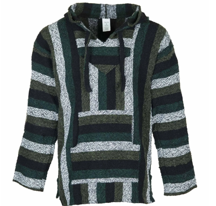 Unisex Eco Baja Hoodie – Ethically Made from Recycled Materials

Eco-friendly Baja hoodie made in Mexico from 100% recycled textiles. Unisex, ethical, and perfect for boho, festival, or everyday comfort.