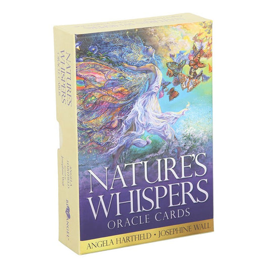 Nature constantly invites us to lose ourselves in her embrace—the songs of birds, the gentle murmur of streams, the sweet scent of blossoms, and the soft rustling of leaves in the breeze. This enchanting deck, adorned with Josephine Wall’s magical artwork, calls you to explore a realm of deep beauty and ancient wisdom. Rekindle your bond with Mother Earth’s spirit and discover the healing, guidance, and serenity she offers when you pause to truly listen. Includes 50 cards and a 72-page guidebook..
