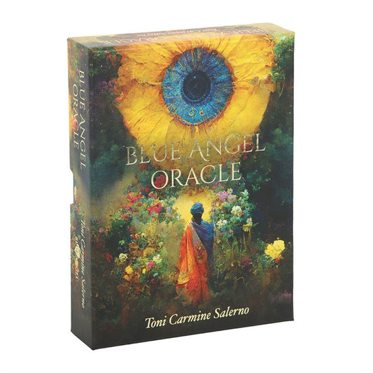 Archangel Michael stands by your side as a devoted guardian and guide. Travel alongside his radiant energy to uncover luminous paths and discover the sacred sanctuary within your heart that links you to timeless wisdom. This enchanting oracle reveals truth through the gentle power and compassion of the Blue Angel. Its mystical images and messages, both otherworldly and intimate, inspire a deep connection with the vast, mysterious creative force of the Universe. Set includes 45 cards and a guidebook.