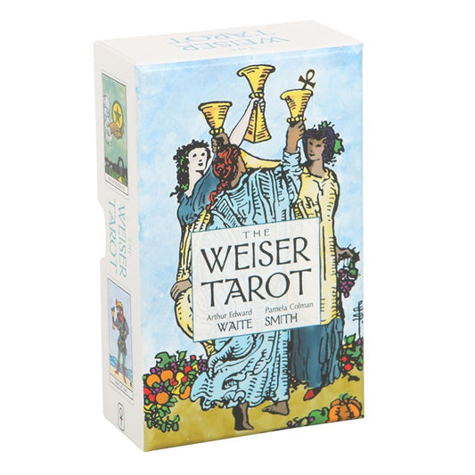 The Weiser Tarot offers a revitalized take on the timeless Rider-Waite-Smith deck from 1909. Pamela Colman Smith’s original line drawings have been lovingly restored and reimagined with a smooth, contemporary style. This edition enriches your journey with Hebrew and astrological links to the Major Arcana, perfect for seekers of Qabalah and cosmic wisdom. Crafted for novices and seasoned mystics alike, it invites deep divination, inner exploration, and spiritual growth. The set includes 78 beautifully illust