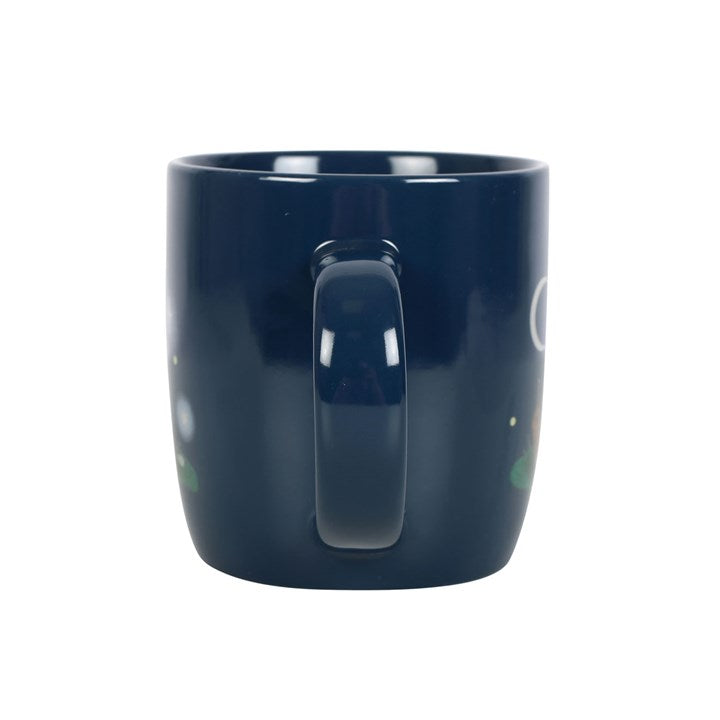 Gnome Sweet Gnome Snail Mug – Winter Forest Witchy Ceramic Mug