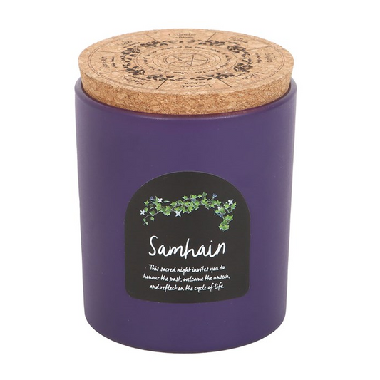 Honour the thinning veil at Samhain with this seasonal candle, offering the nostalgic scent of spiced pumpkin. A must-have for autumn altars, ancestor rituals, or quiet moments of remembrance. Made from vegan paraffin wax. Approximately 35-hour burn time. Never leave a lit candle unattended.