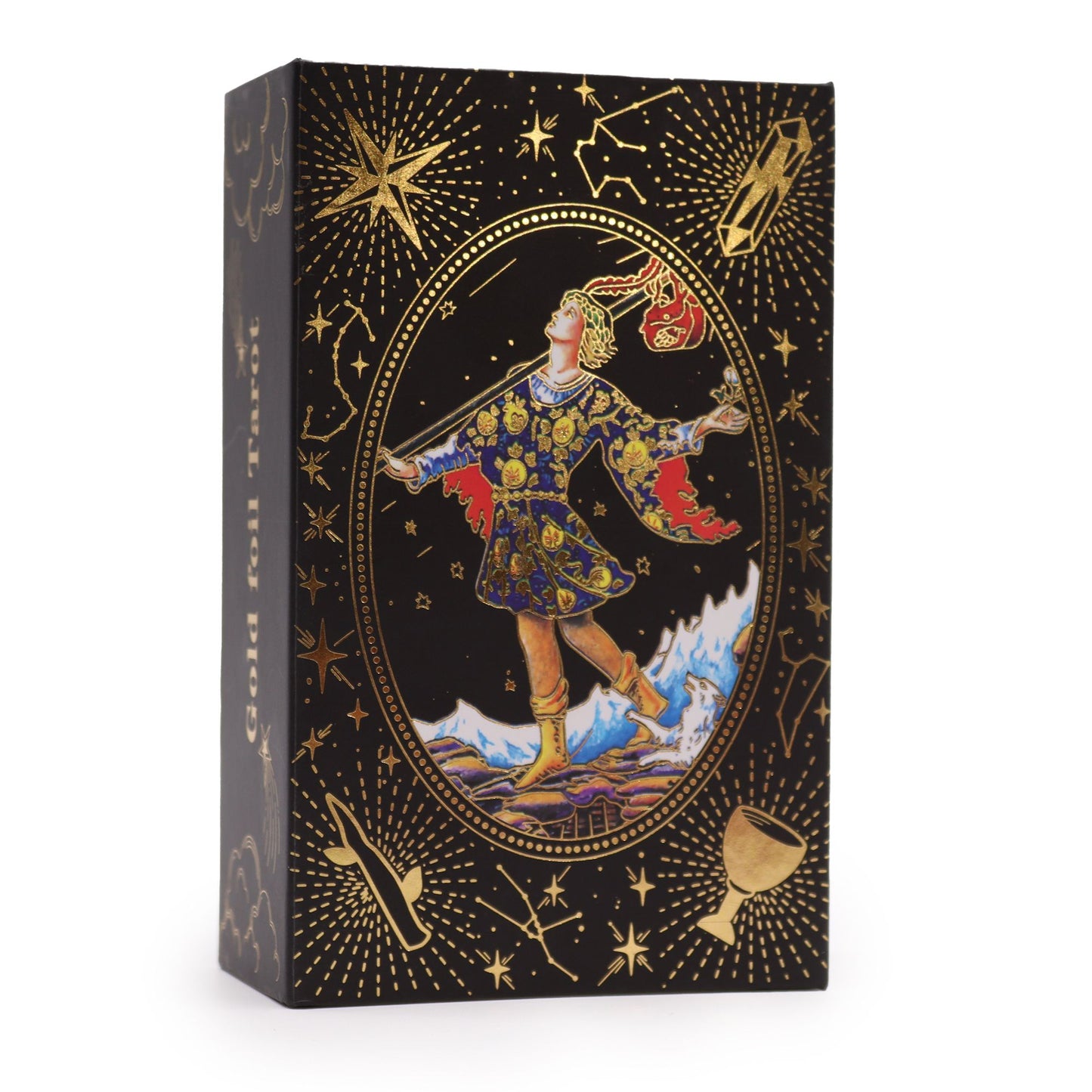 Gold Foil Tarot – Let the Magic Begin Gift Box | 78-Card Luxury Tarot Set