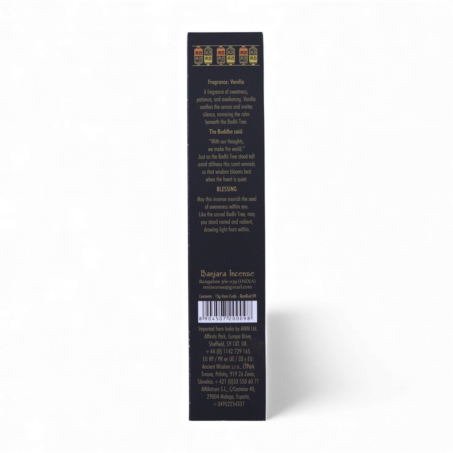 Banjara Buddha Bodhi Incense – Awakening Herbal Sticks for Insight & Stillness