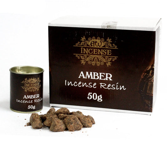 Awaken the spirit with the ancient fragrance of Amber Resin, a sacred incense long revered for its ability to deepen meditation and create an atmosphere of spiritual healing.

The smoky fragrance produced by burning Amber Resin on charcoal disks is unlike any other—rich, earthy, and evocative of forgotten temples and timeless rites. In many traditions, amber has been seen as the “solidified tears of the sun,” carrying with it protective and purifying energies. Healers and mystics would use its resinous smok