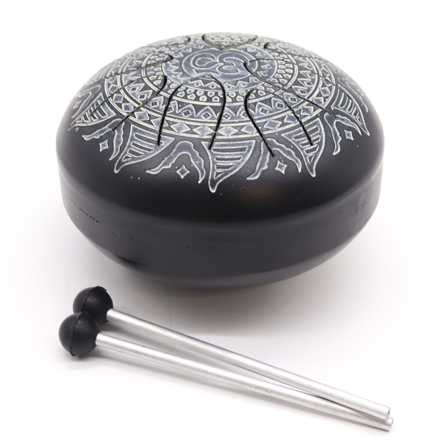 Hold the sacred in your hands with the Hapi Drum Om Mandala Engraved – 16cm, a beautifully compact sound healing instrument infused with intention. This portable 8-tone drum is etched with the Om symbol and an intricate mandala, embodying the essence of spiritual harmony and sacred geometry.

Though small in size, its vibration is deeply resonant—ideal for chakra alignment, meditation, space clearing, or taking your healing practice wherever you go. It’s the perfect companion for sound healers, energy worke