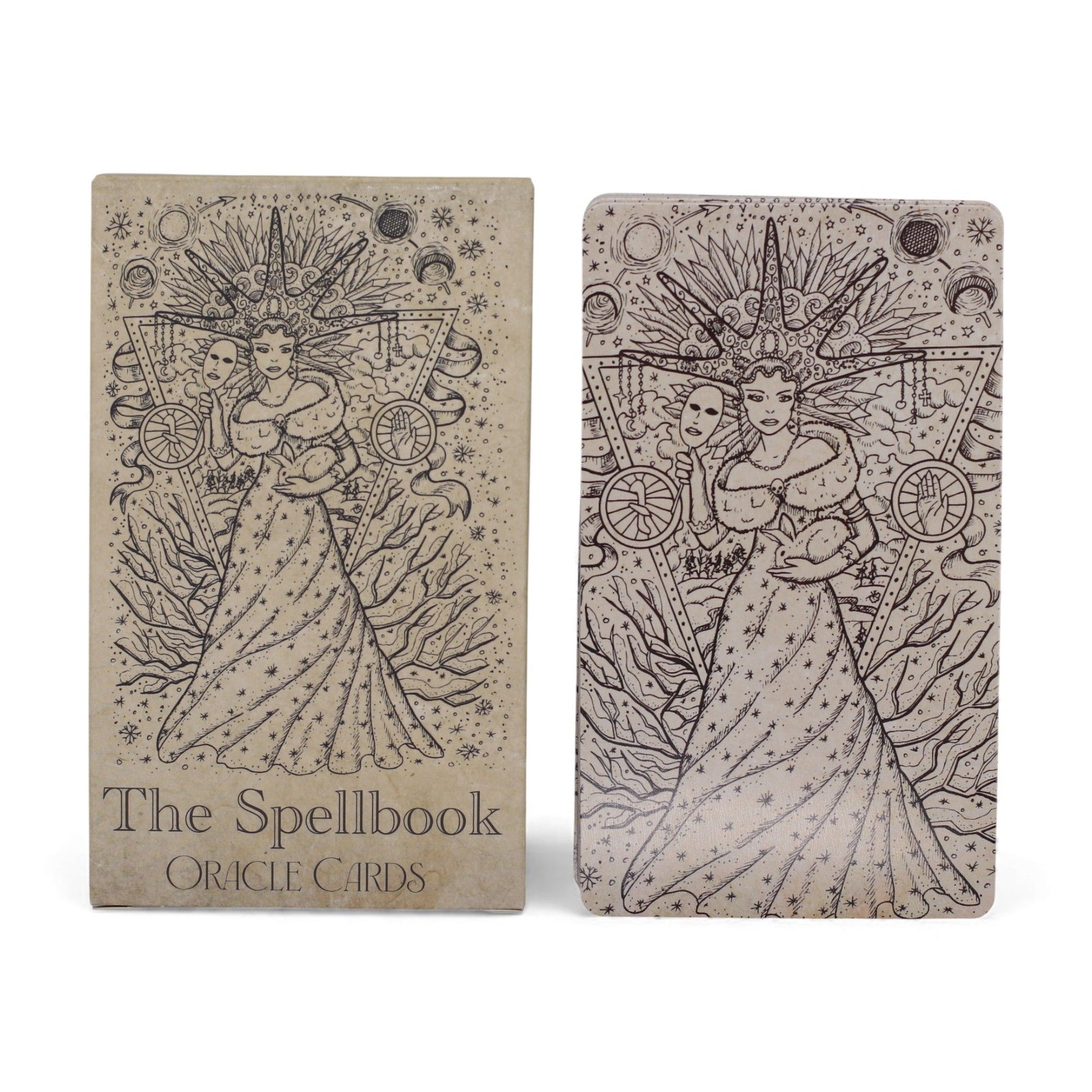 The Spellbook Oracle Cards – 40-Card Grimoire-Inspired Divination Deck