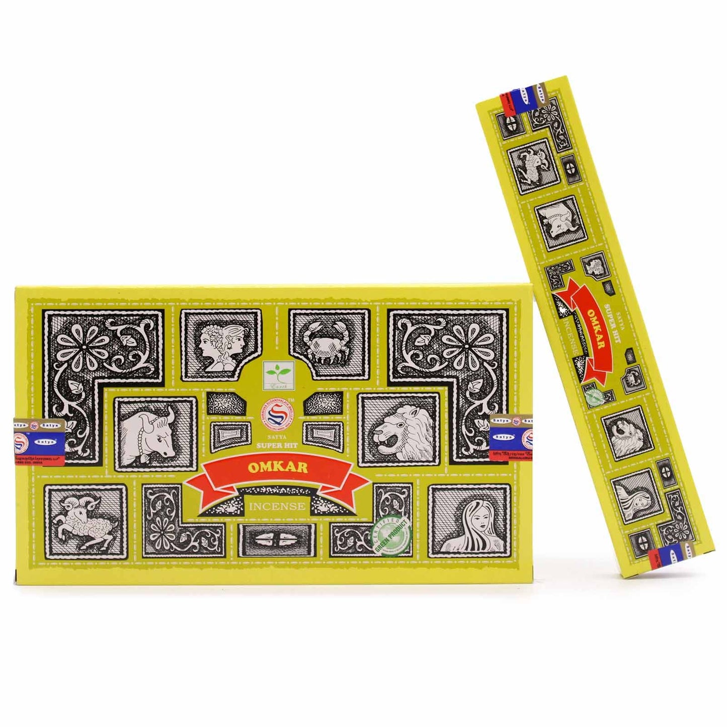 Harness the sacred vibrations of Super Hit Omkar Incense. Each 15gm pack contains approximately 12 handcrafted sticks from India, created to enhance meditation, yoga, and energy healing rituals.

Omkar, inspired by the mystical sound of “Om,” has been revered in Indian folklore for centuries as a symbol of spiritual awakening, harmony, and inner peace. Its calming aroma is believed to clear negative energies, deepen meditation, and strengthen the connection between mind, body, and spirit.

Ideal for practit