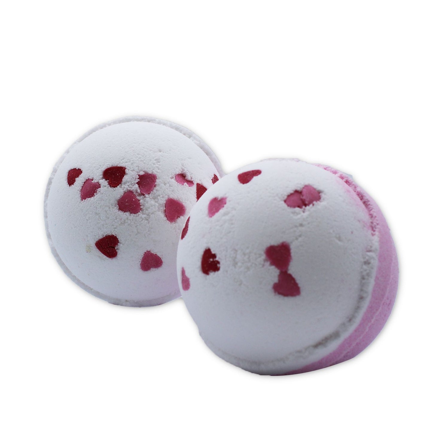 Love Hearts Bath Bomb – Wild Flowers Enchanted Blossom Soak