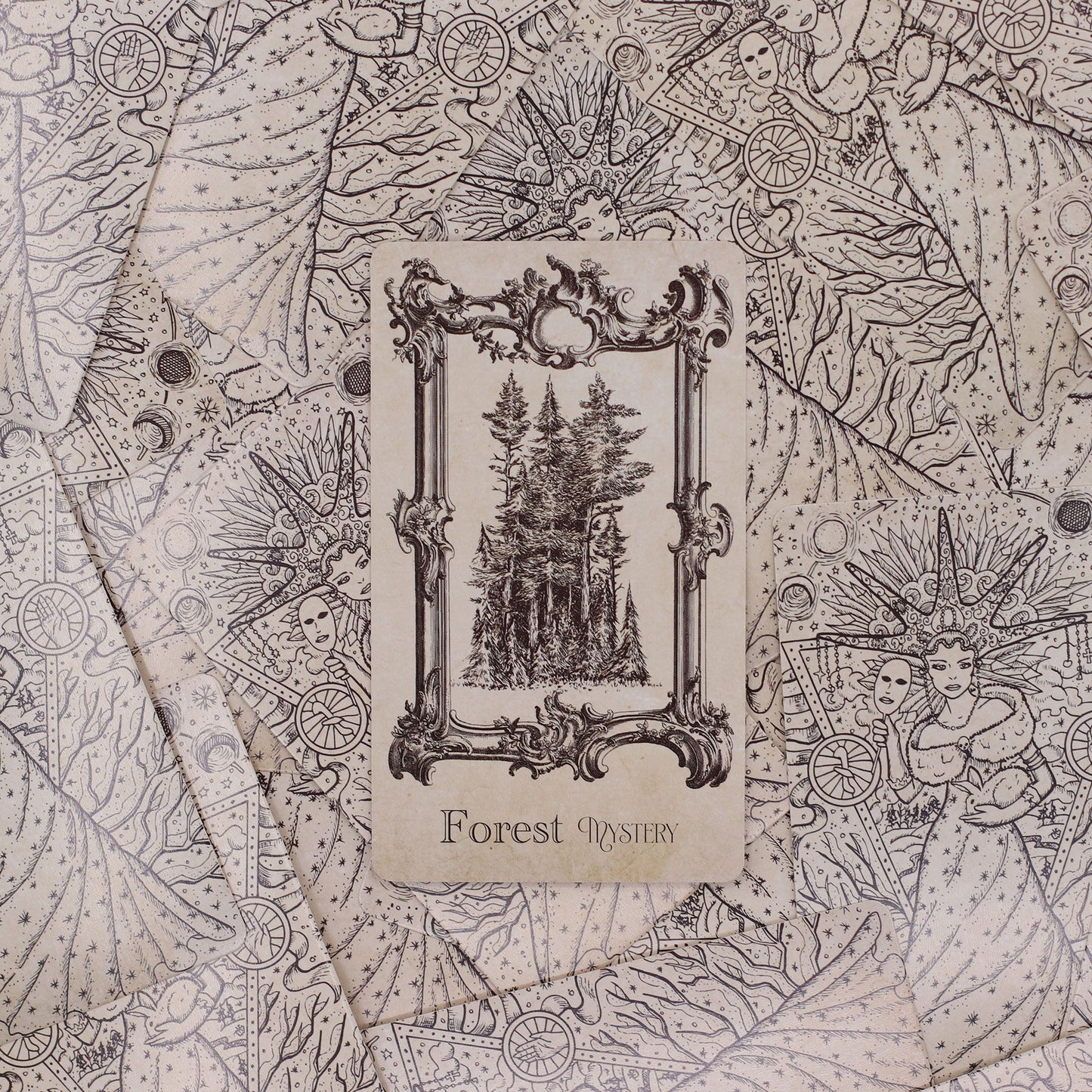 The Spellbook Oracle Cards – 40-Card Grimoire-Inspired Divination Deck