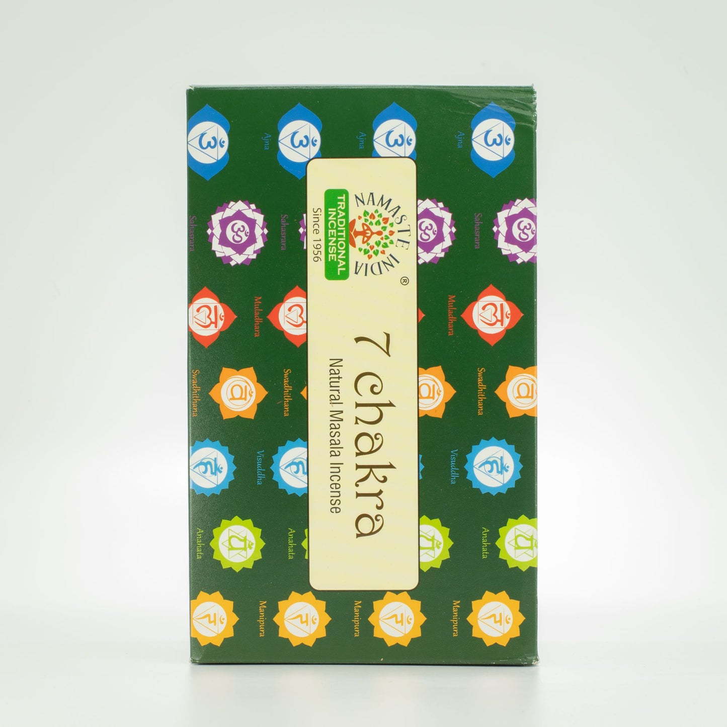 Namaste Mandala Masala Incense – 7 Chakra Meditation Incense