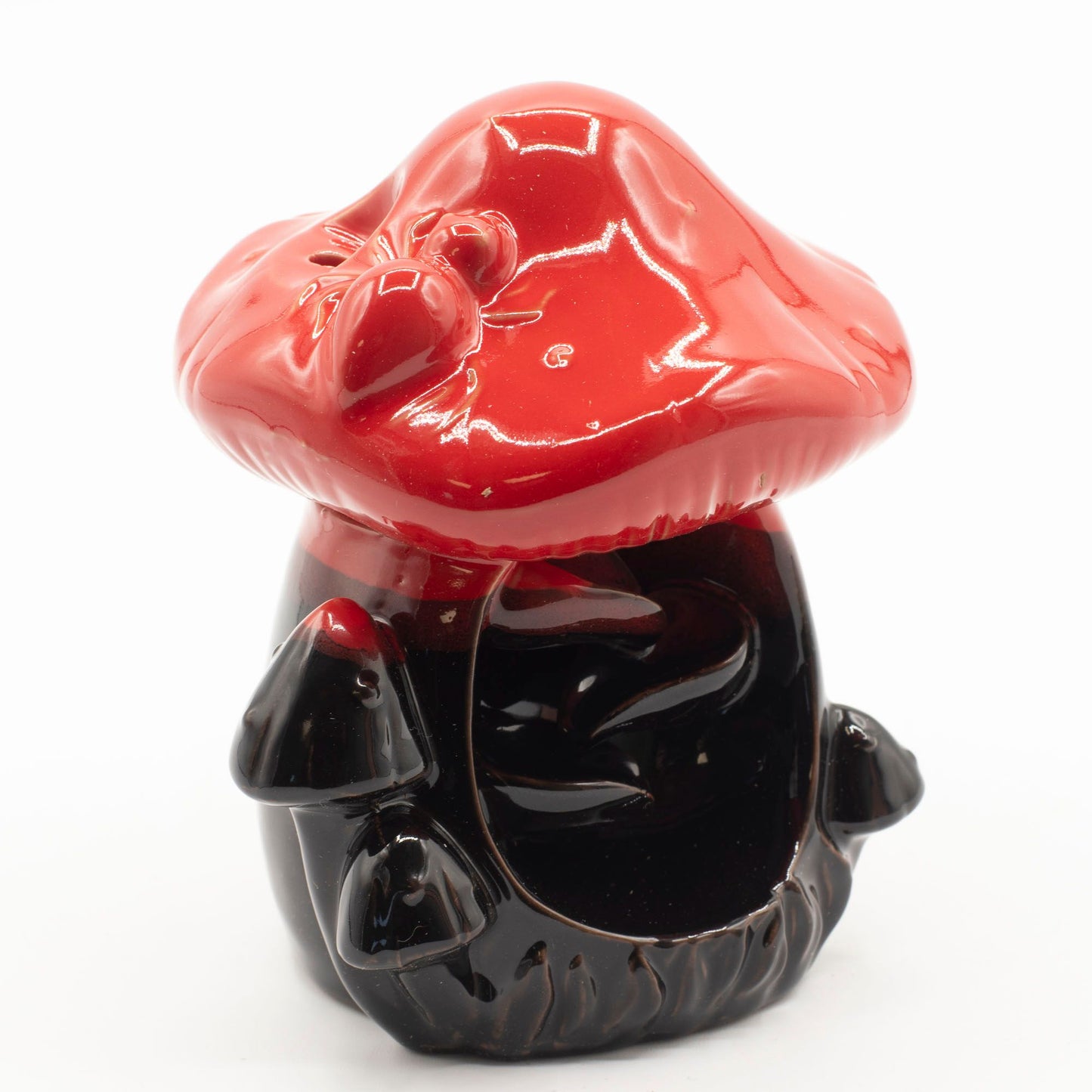 Large Red Mushroom Backflow Incense Burner – Woodland Decor