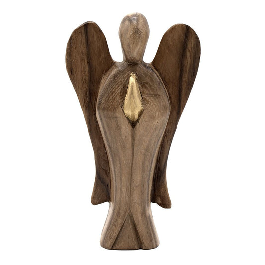 “Hati-hati” means “take care” in Indonesian – a tender blessing embodied in these hand-carved angels.

This Hati-Hati Friendship Angel stands 15cm tall and is lovingly hand-carved by skilled artisans in rural Indonesia. Each angel is sun-dried, polished, and delicately painted, carrying the spirit of care, kindness, and enduring friendship.

The Indonesian phrase hati-hati is traditionally used as a heartfelt reminder to “take care.” These angels transform that intention into a tangible blessing, offering c