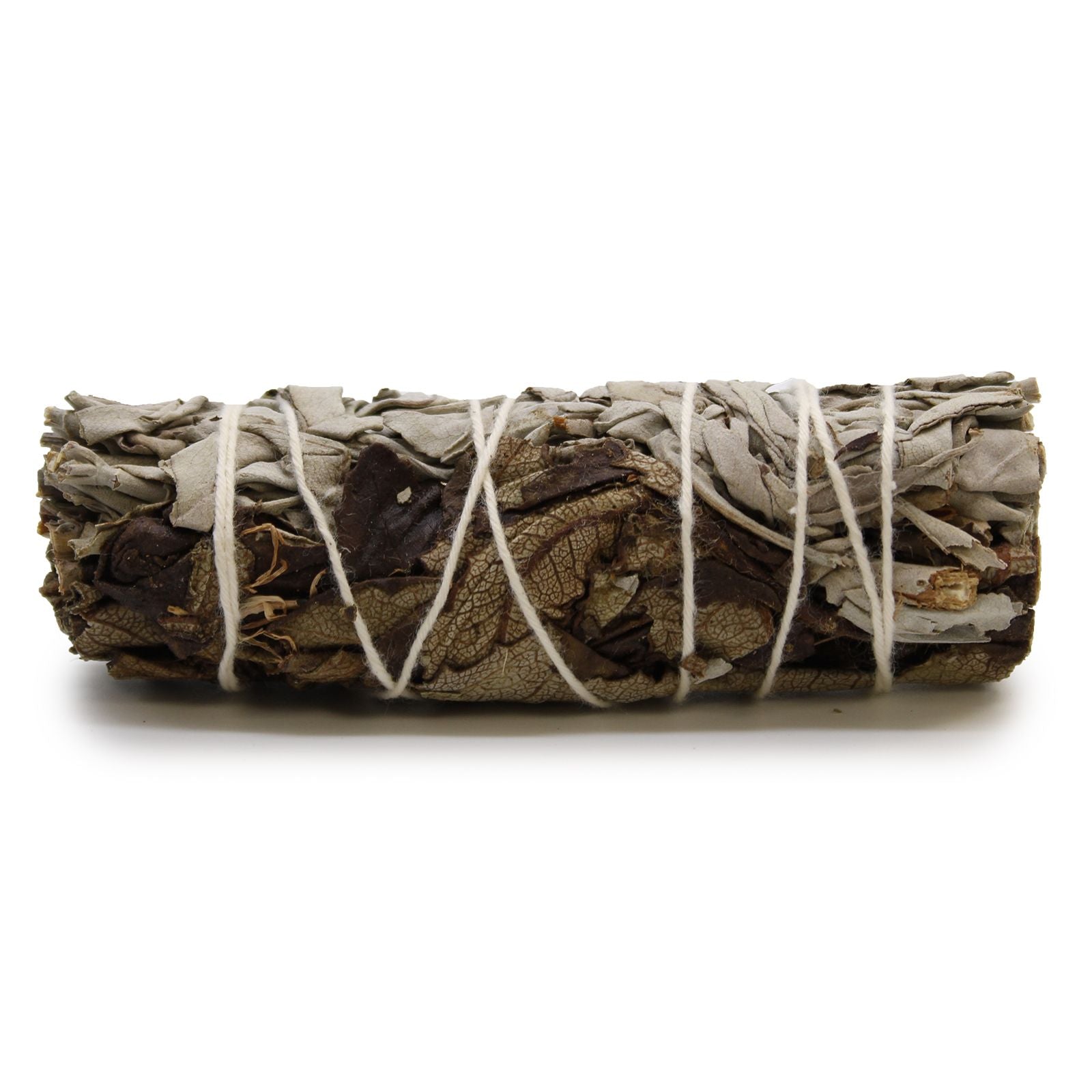 From The Witches’ Garden comes a sacred blend for purification and spiritual insight — the White Sage & Black Sage Smudge Stick. Handcrafted and measuring approximately 10cm, this bundle combines the cleansing power of white sage with the protective and intuition-enhancing properties of black sage.

Ideal for clearing negative energy, enhancing psychic awareness, and supporting dreamwork or meditation, this smudge stick invites clarity, protection, and inner guidance. Burn in your sacred space, before ritua