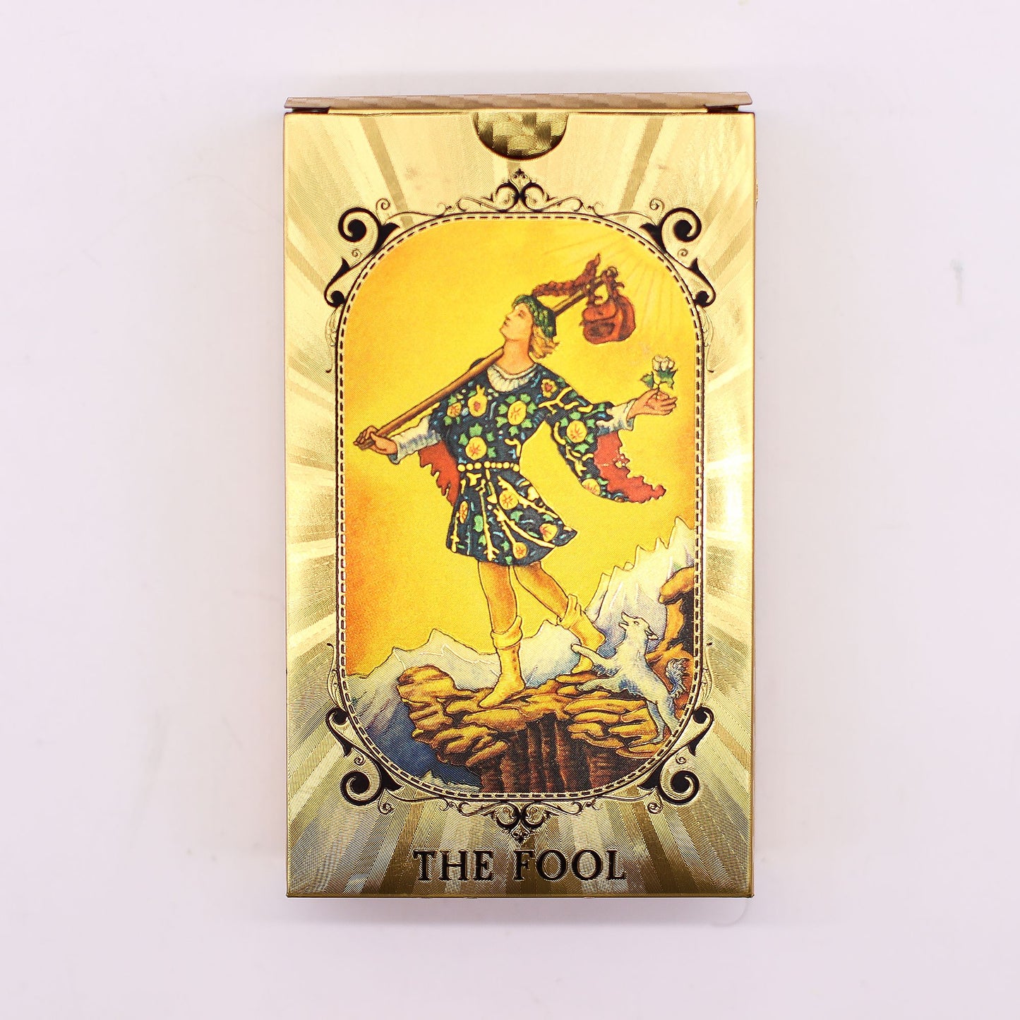 All Seeing Eye Tarot Deck – 78-Card PET Tarot with Blue & Gold Foil