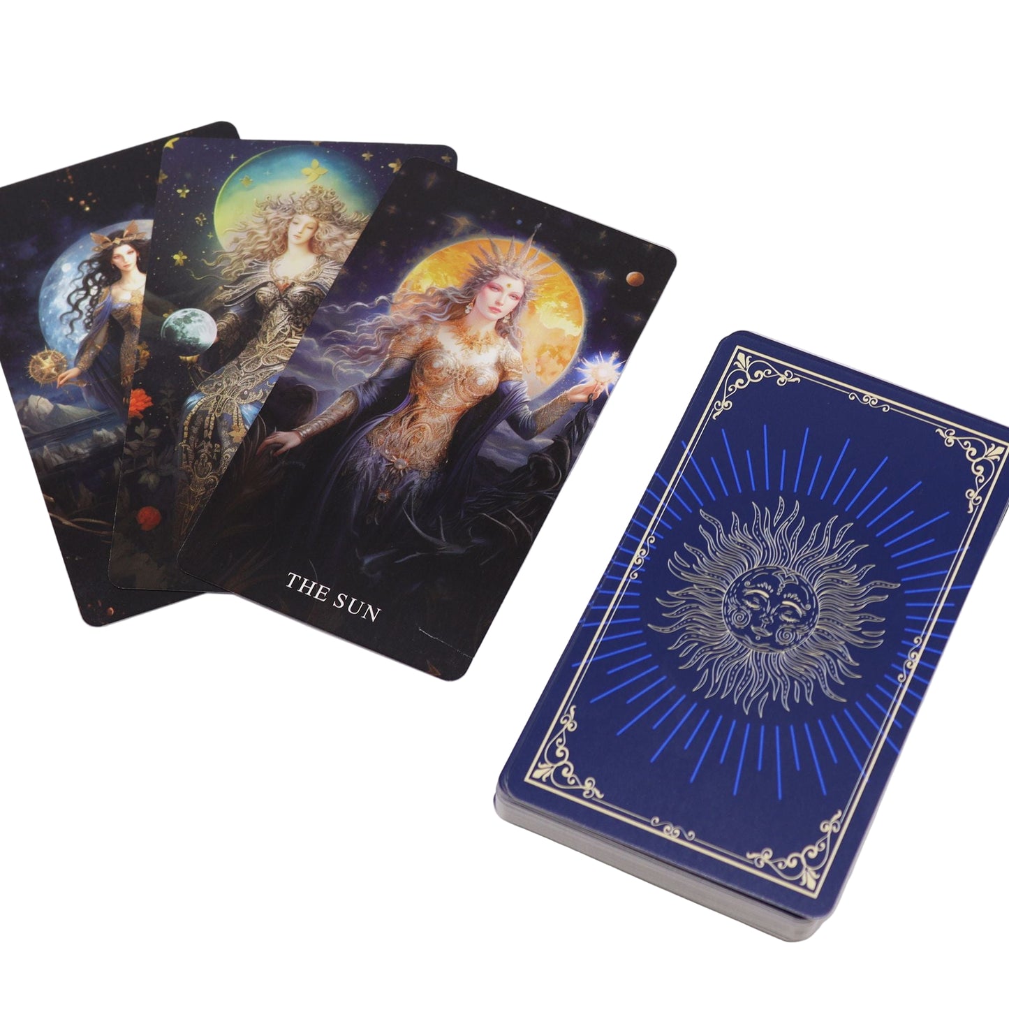 Goddess Arcana Tarot Set – 78-Card Divine Feminine Tarot Dec