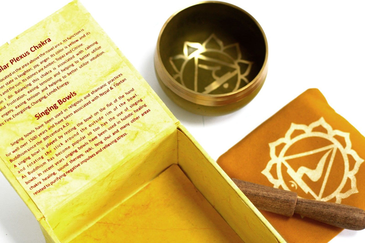 Solar Plexus Chakra Singing Bowl | Yellow Willpower Sound Tool