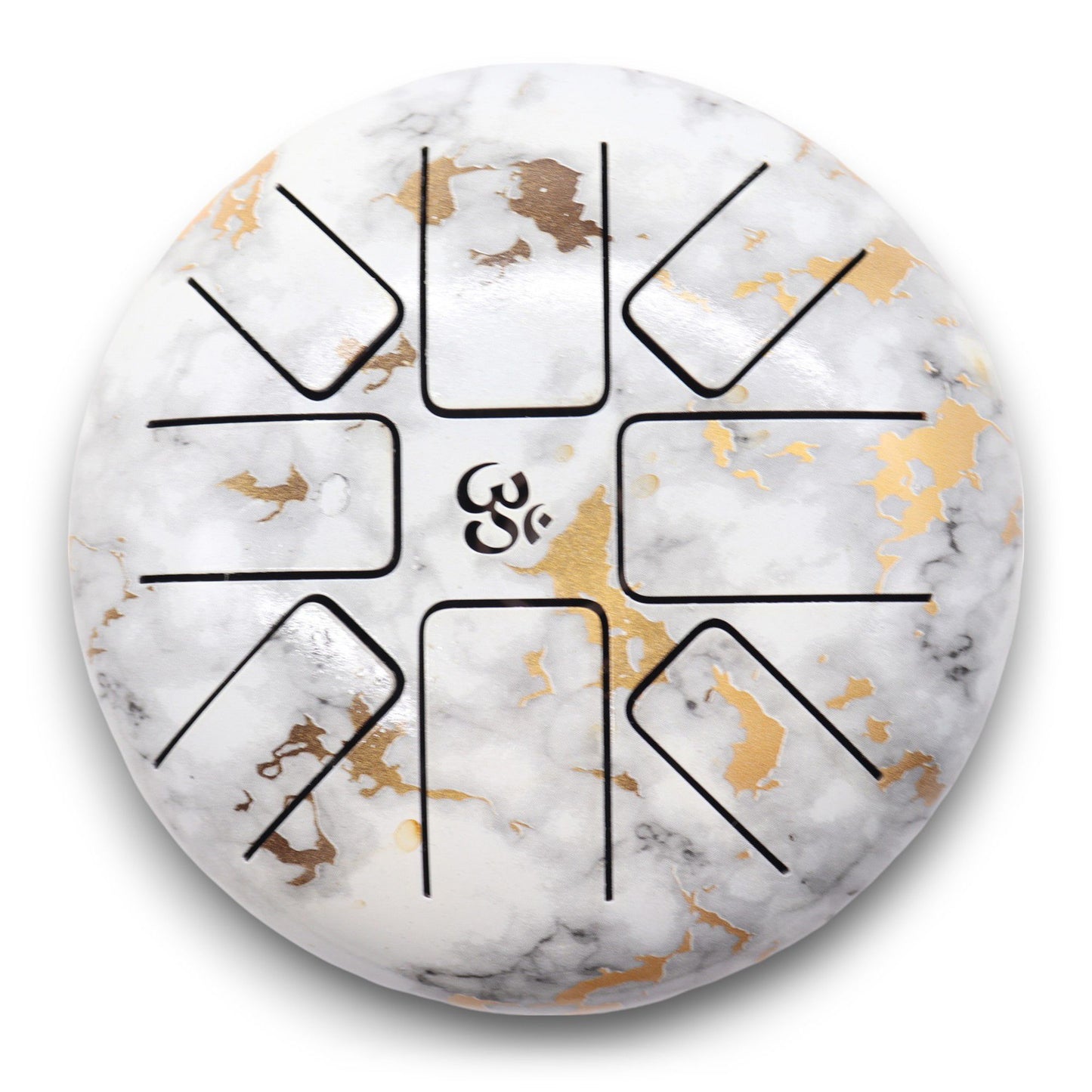 Hapi Drum Marble Om - 18cm | Centering Sound with Sacred Resonance