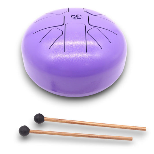Awaken higher consciousness with the Med Hapi Drum Om Violet – 22x16cm, a sacred instrument tuned for those who seek connection beyond the veil. Its 8 ethereal tones resonate with the crown chakra (Sahasrara), supporting spiritual awakening, intuition, and divine alignment.

Finished in a radiant violet hue, this steel tongue drum becomes a portal to stillness, spaciousness, and universal flow. Whether you are guiding sound meditations, holding ceremony, or deepening your own inner practice, its soothing vi
