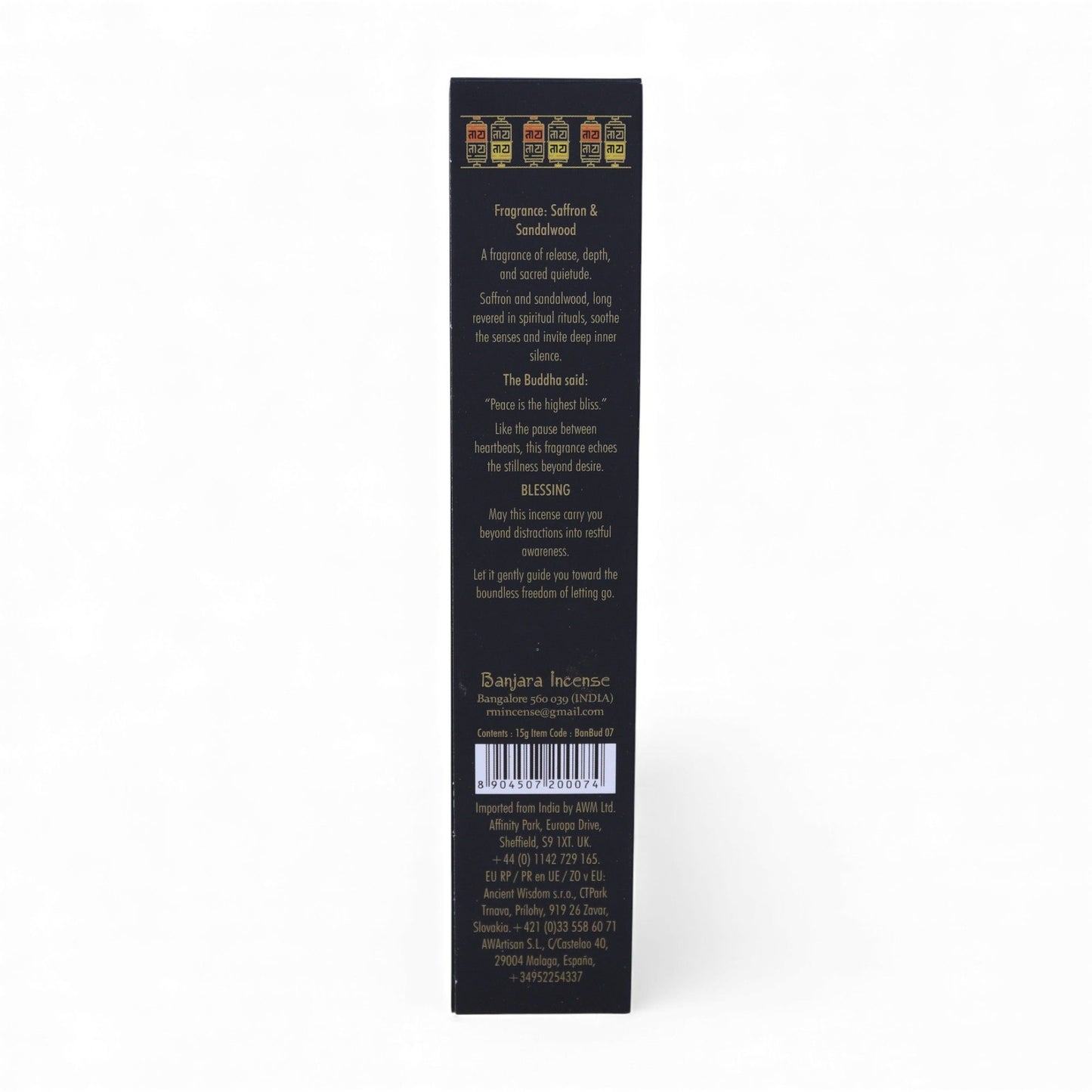 Banjara Buddha Nirvana Incense – Grounding Fragrance for Peace & Reflection