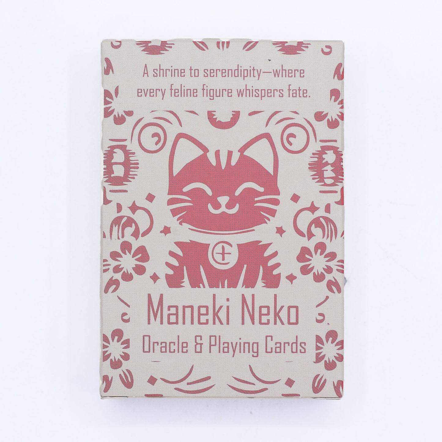 Fortune Cats Card Deck – Maneki Neko Japanese Folklore 54-Card Set