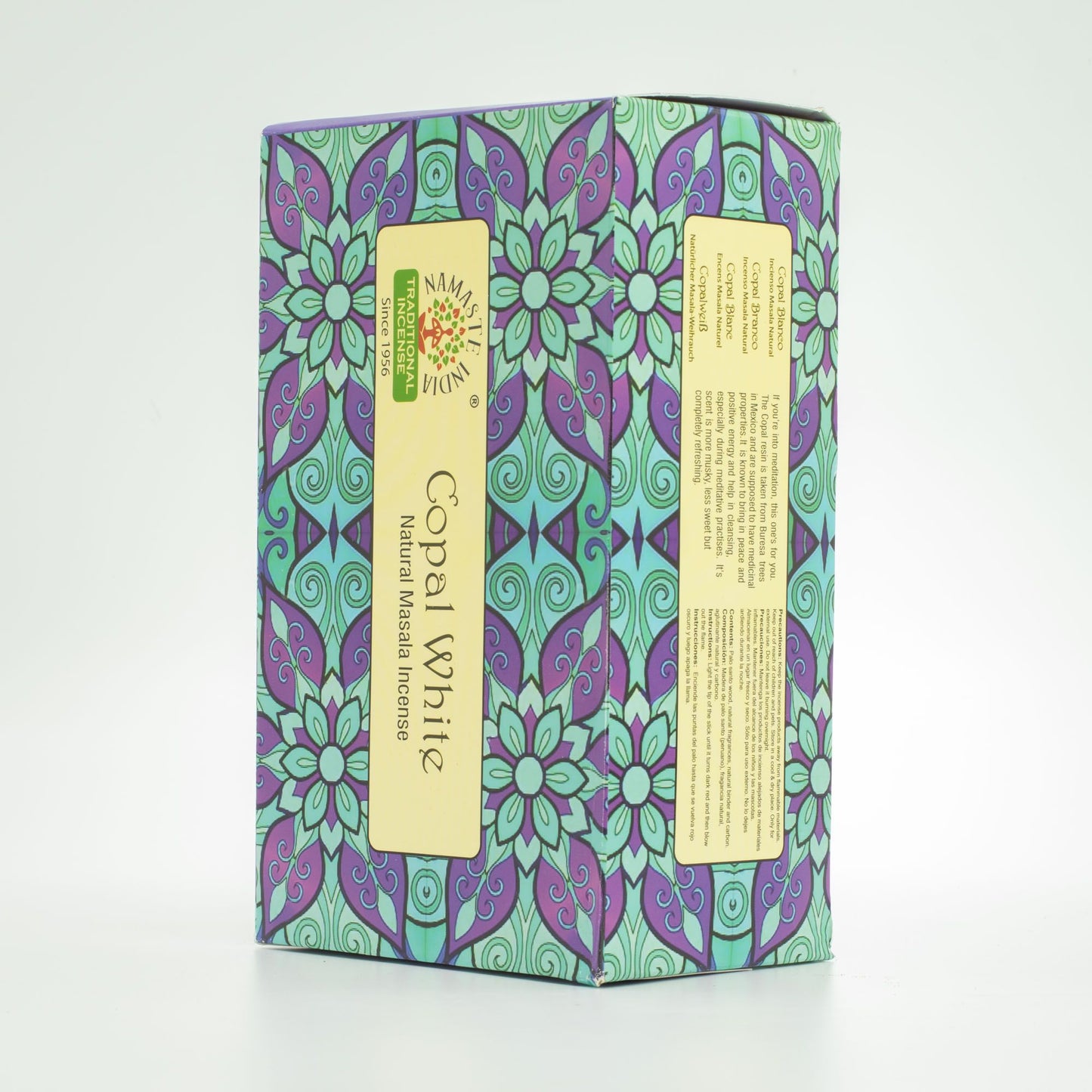 Namaste Mandala Masala Incense – Copal White Cleansing Incense