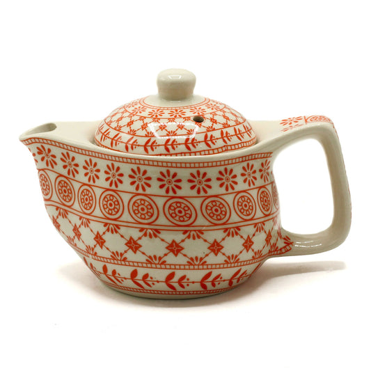 Embrace tranquility and timeless elegance with this Small Herbal Teapot – Amber by The Witches Garden. Thoughtfully designed for personal tea rituals, this compact teapot encourages a moment of stillness — a quiet pause to savour the warmth and aroma of your favourite herbal infusions.

Crafted from high-quality ceramic, this teapot offers both durability and a refined aesthetic. The amber glaze radiates a soft, natural glow, evoking the grounding energy of earth and the warmth of the afternoon sun. Inside,