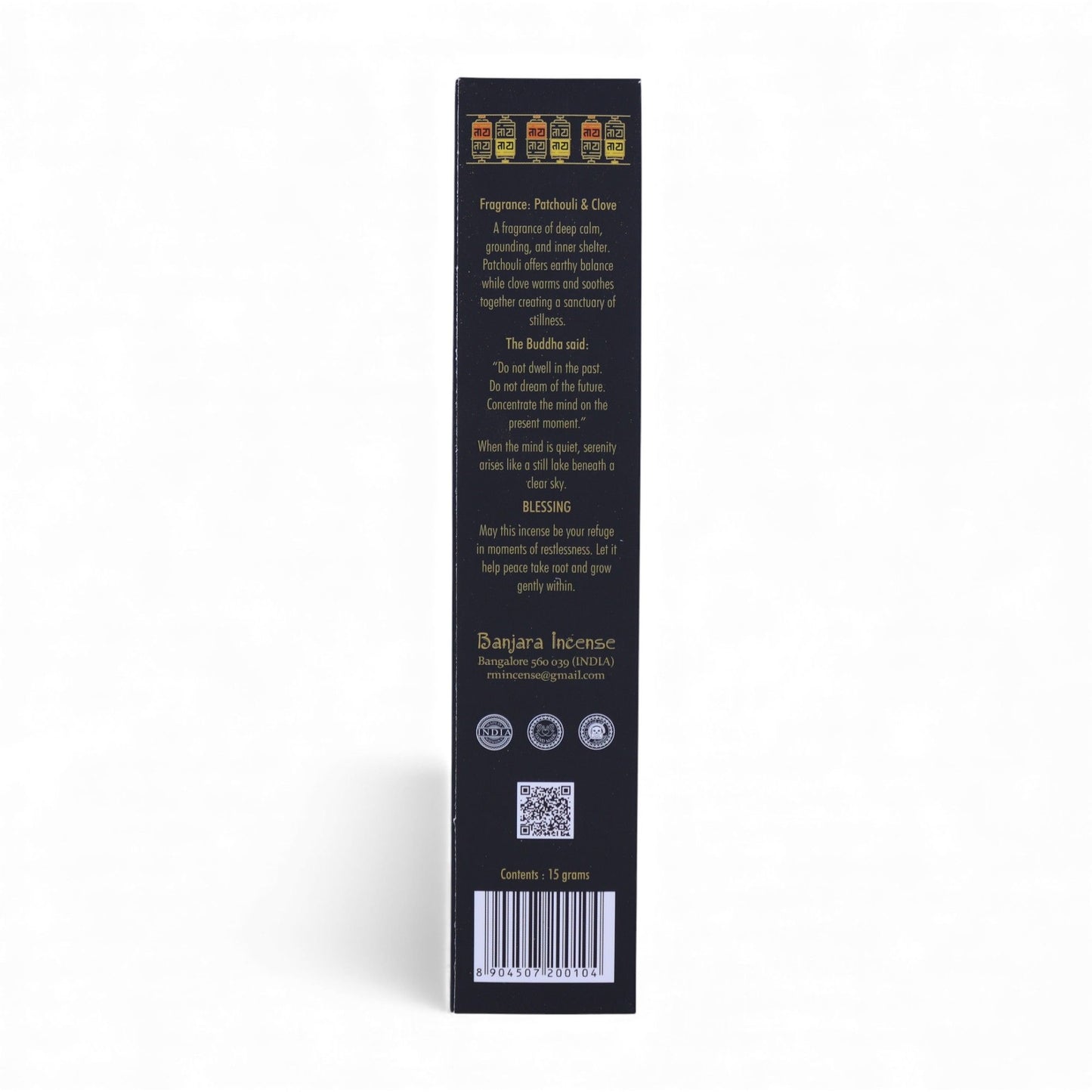 Banjara Buddha Serenity Incense – Fresh Woody Sticks for Calm & Harmony