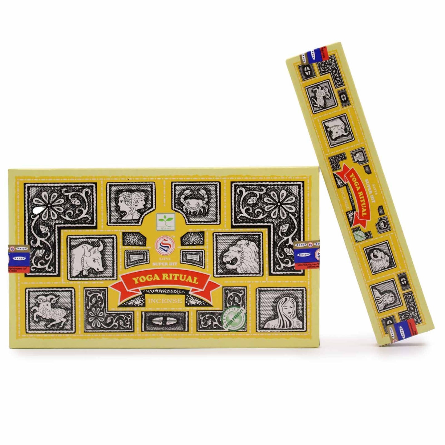Elevate your spiritual practice and invite healing energy with Satya Super Hit Incense. Crafted in India, each 15gm pack contains approximately 12 handcrafted sticks designed for yoga, meditation, and energy cleansing rituals.

For centuries, Satya Super Hit has been revered in Indian folklore for its ability to dispel negative energies and attract prosperity and harmony into sacred spaces. Its vibrant, uplifting aroma blends naturally with the atmosphere, creating a perfect environment for spiritual alignm