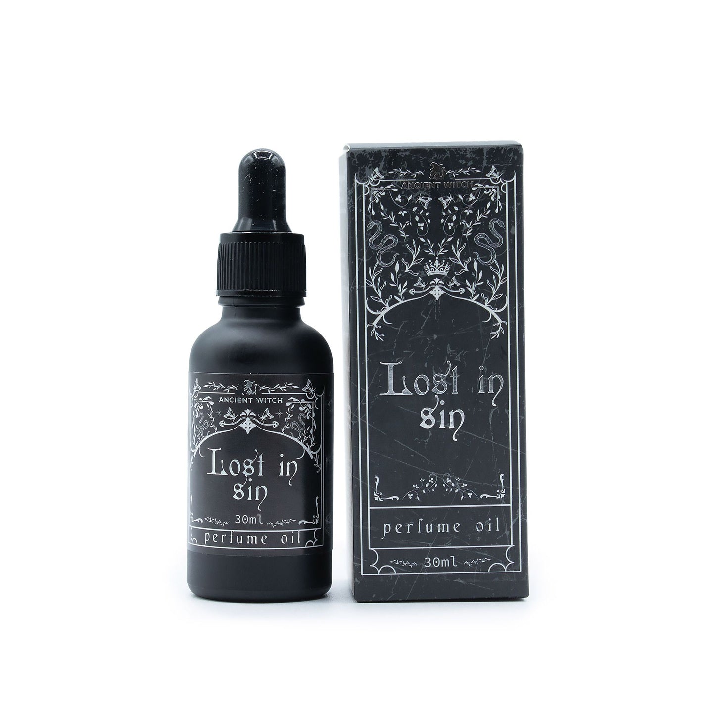 Ancient Witch Perfume Oil – Lost in Sin | Dark Sensual Ritual Fragrance