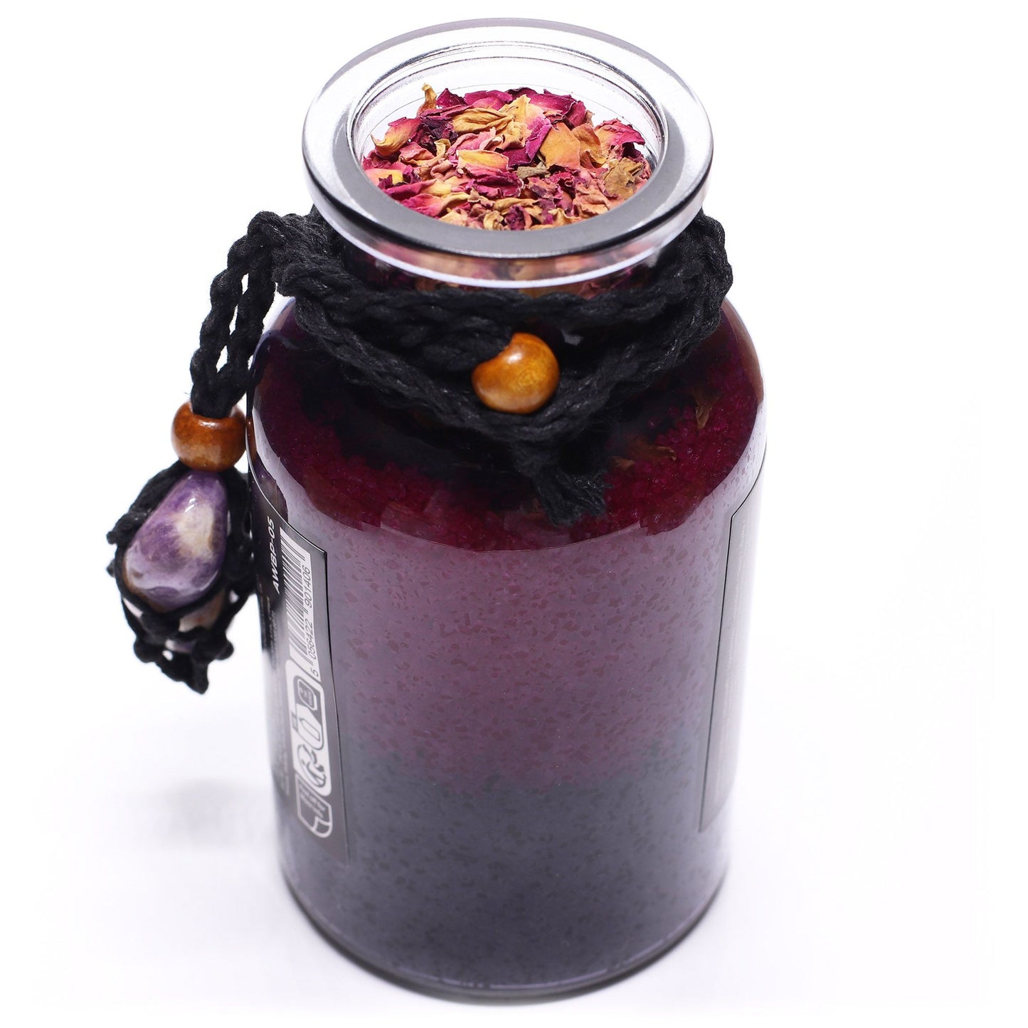 Ancient Witch Seduction Bath Spell Potion & Amethyst Crystal Amulet – Sensual Energy Ritual
