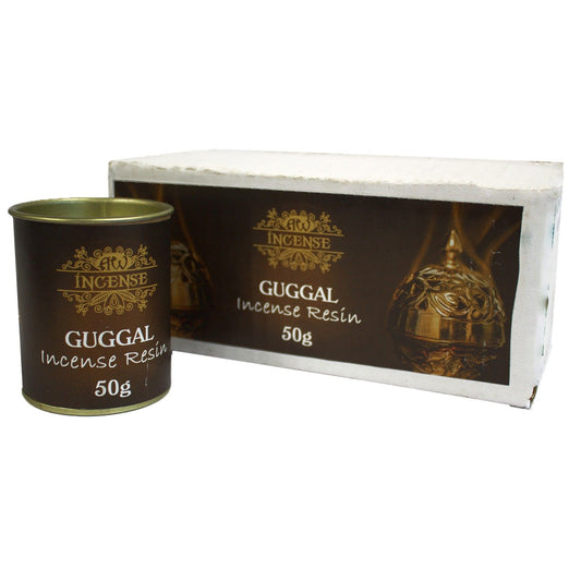 Guggal Resin Incense – 50g Sacred Resin for Cleansing, Healing & Ritual