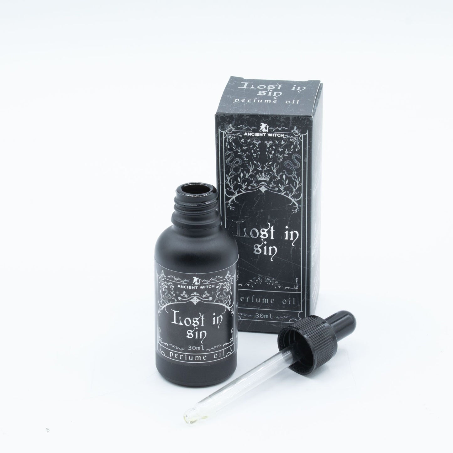 Ancient Witch Perfume Oil – Lost in Sin | Dark Sensual Ritual Fragrance