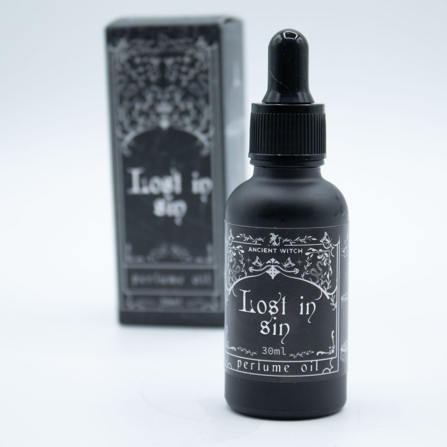 Ancient Witch Perfume Oil – Lost in Sin | Dark Sensual Ritual Fragrance