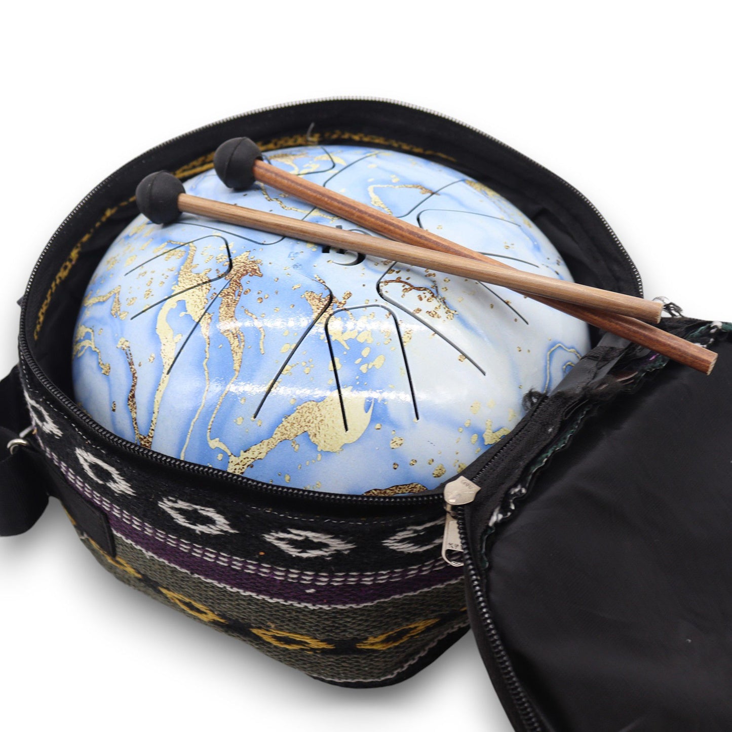 Med Hapi Drum Blue Sky - 17x13cm | Calming Sound for Clarity & Peace