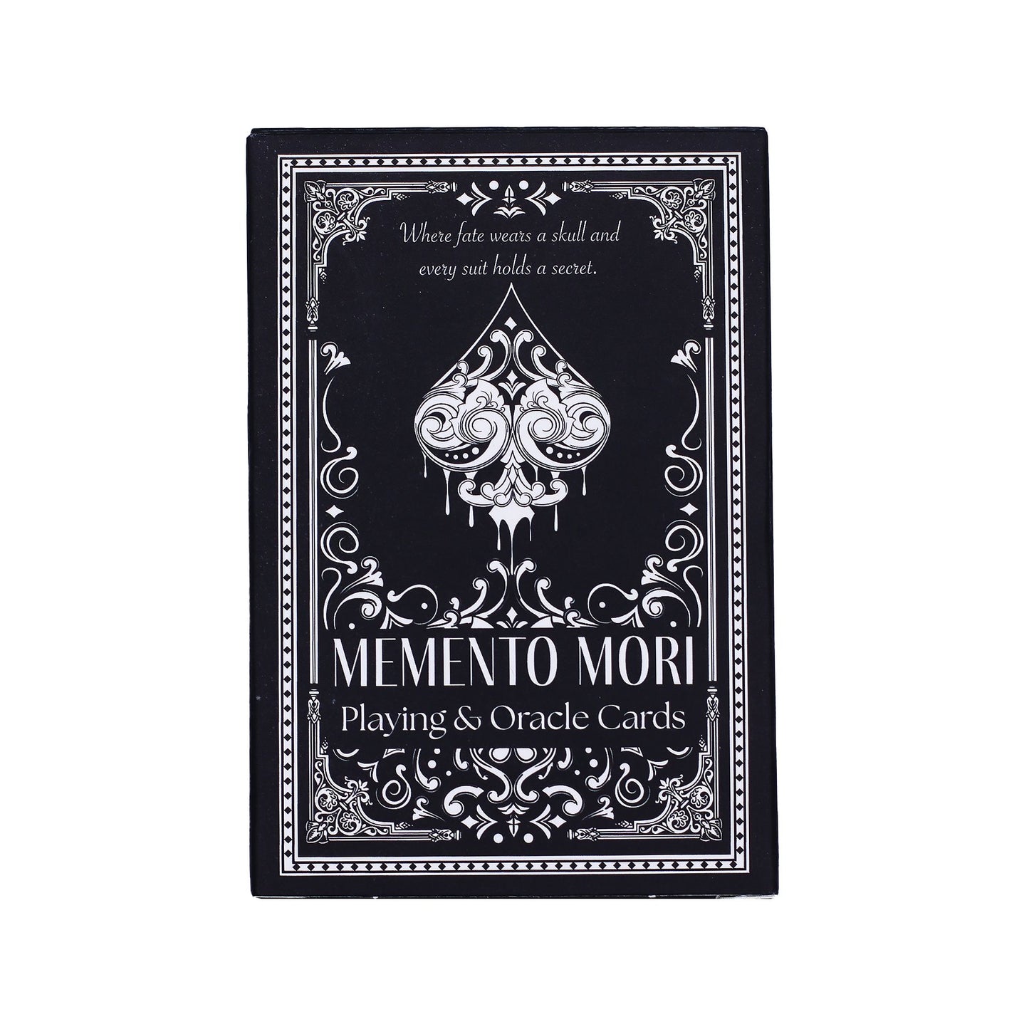 Memento Mori Playing & Oracle Cards – Gothic 54-Card Divination Deck