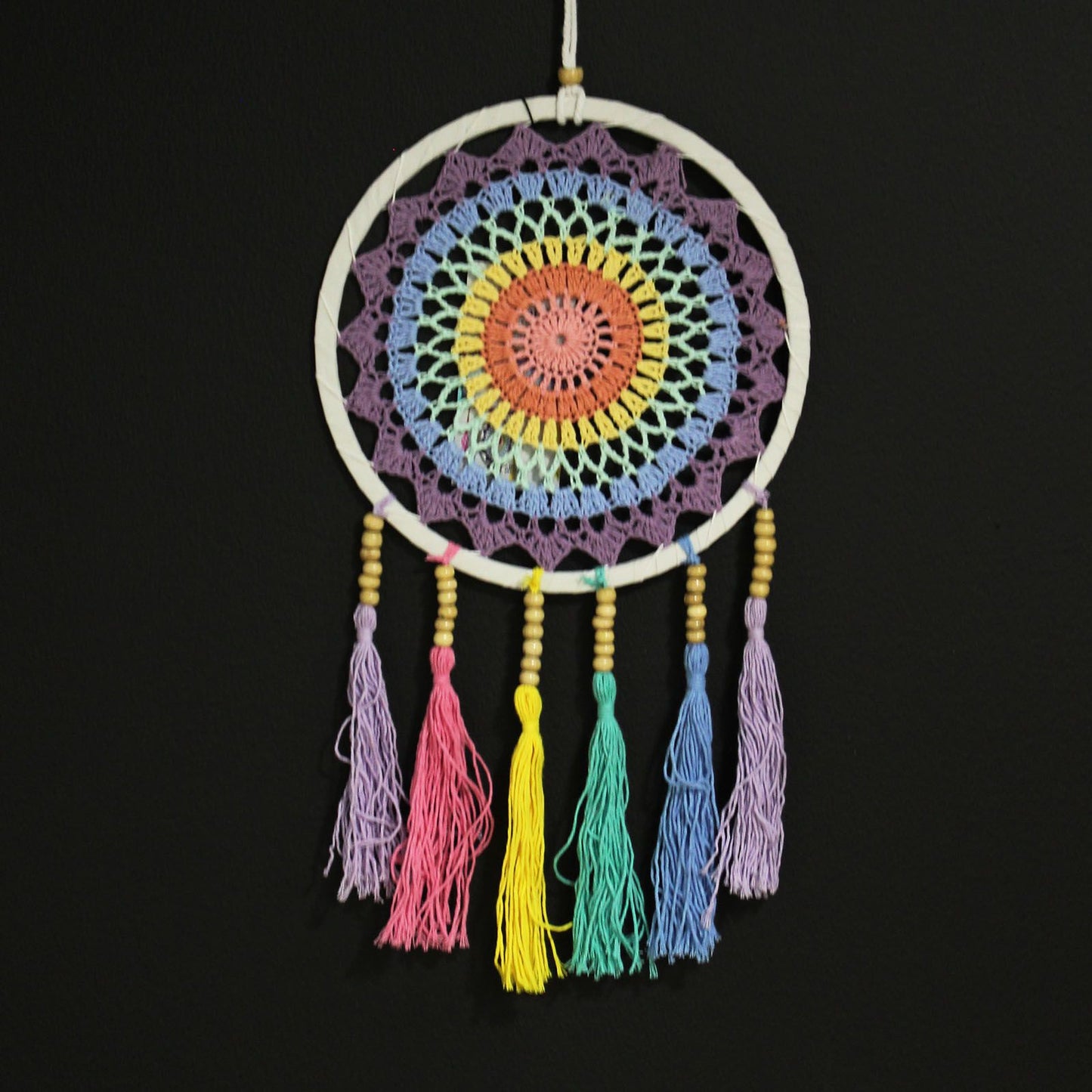 Temple Umbrella Dream Catcher – Handcrafted Exotic Design
