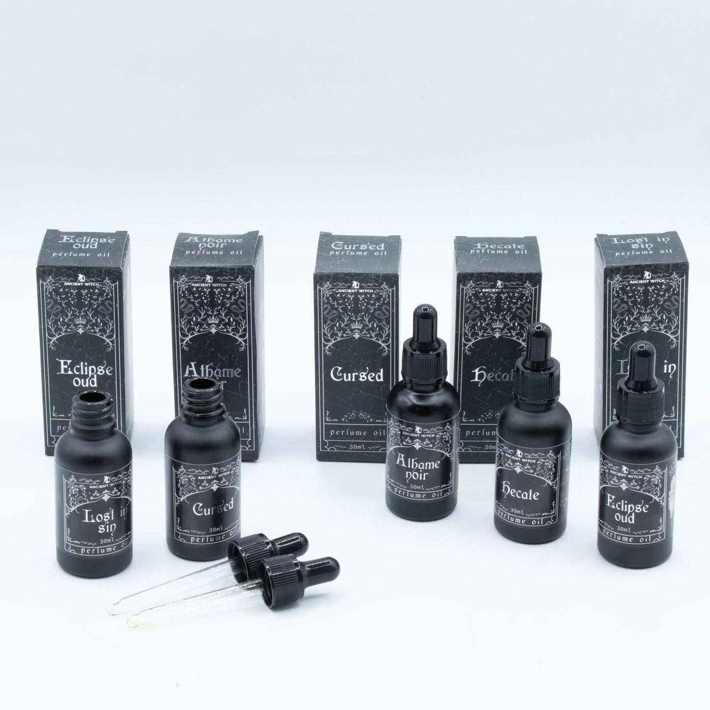 Ancient Witch Perfume Oil – Lost in Sin | Dark Sensual Ritual Fragrance