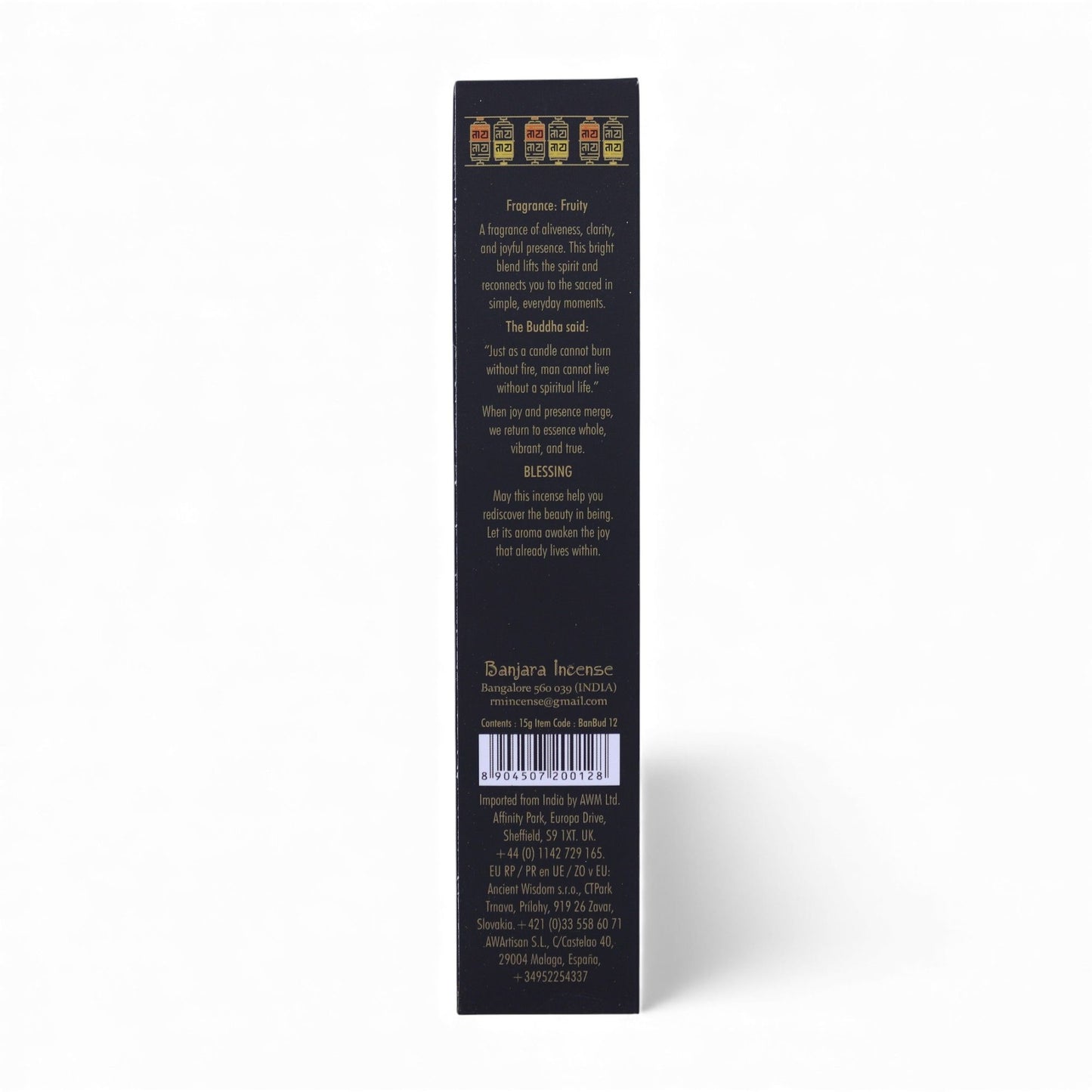 Banjara Buddha Essence Incense – Clean Herbal Sticks for Balance & Calm