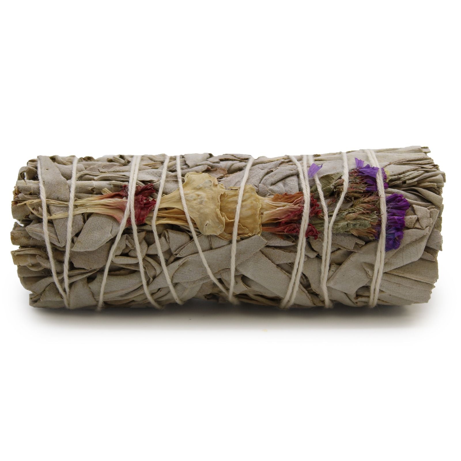 From The Witches’ Garden comes a radiant blend of light and intention — the Good Vibes Sage Smudge Stick. Handcrafted and measuring approximately 10cm, this sacred bundle is designed to sweep away stagnant energy and invite positivity, harmony, and calm into your space.

Made with premium white sage and infused with uplifting floral notes, this smudge stick is ideal for cleansing your altar, refreshing your aura, or setting bright intentions before ritual or meditation. Let the gentle smoke rise as you brea