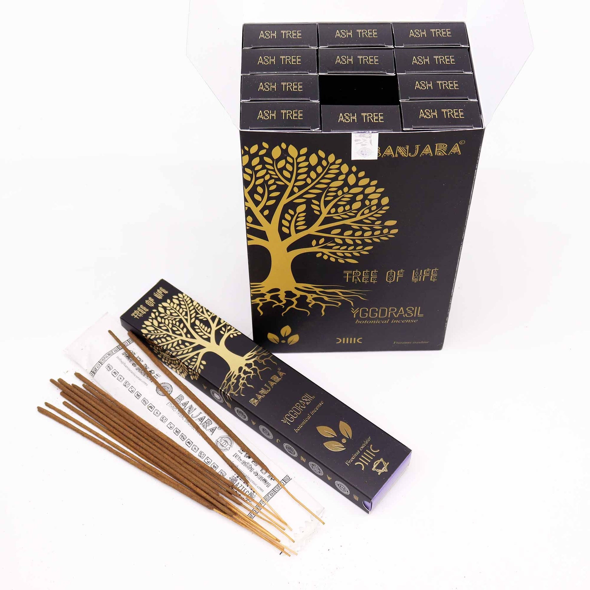 Banjara Yggdrasil Tree Incense – Norse Forest Aroma for Strength & Renewal