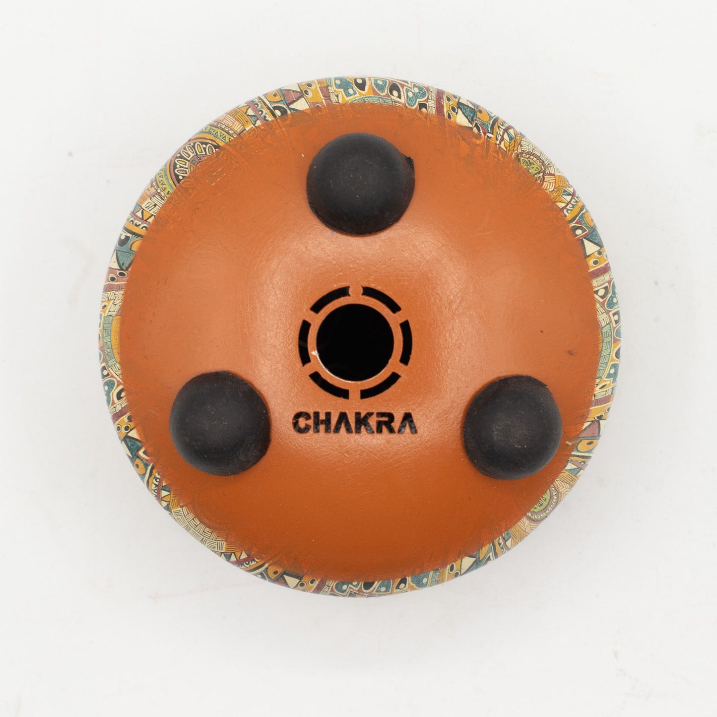 Small steel Drum Om Mandela- 13x9cm